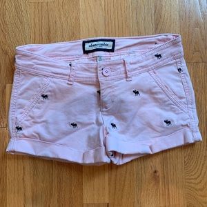 Moose printed shorts Abercrombie